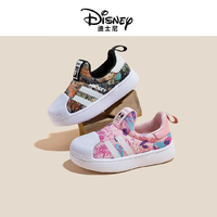 抖音超值购：Disney 迪士尼 不打烊-迪士尼童鞋2024春秋小童男童女童软底毛毛虫学步鞋运动鞋
