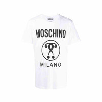 MOSCHINO 男士T恤衫070370411001 白色 52