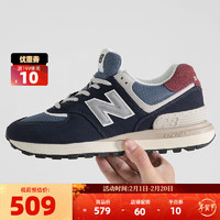 newbalance 男鞋女鞋新款574LG系列潮流舒适运动百搭休闲鞋U574LGFN U574LGFN （建议拍大半码） 38.5