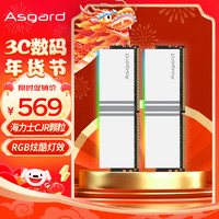 Asgard 阿斯加特 32GB套装 DDR4 3600 台式机内存条 女武神·瓦尔基里系列 RGB灯条