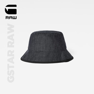 G-STAR RAW2024春新男女同款潮流百搭渔夫帽遮阳原色牛仔布D24320 生丹宁色M