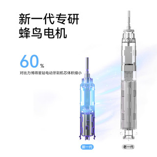 华为智选力博得智能牙刷3 差旅便携电动牙刷口红牙刷消毒杀菌 新年/ Pocket悦享款 天真白 【悦享款】杀菌舱|3倍清洁力|白