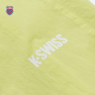 盖世威盖世威（K·SWISS）女外套 24春季优雅时尚宽松梭织上衣199966 740淡鹅黄 S