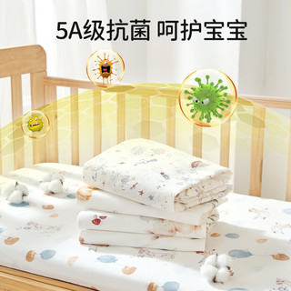 88VIP：OUYUN 欧孕 婴儿床床笠纯棉透气防水隔尿垫宝宝床单儿童床上用品床罩