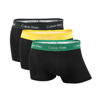 卡尔文·克莱恩 Calvin Klein 凯文克莱男潮流短裤CK舒适三条装平角内裤