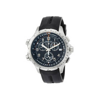 汉米尔顿 手表X-Wind Chrono Quartz GMT H77912335黑色 休闲简约