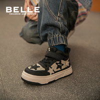 88VIP：BeLLE 百丽 童鞋儿童二棉鞋加绒保暖运动鞋女童高帮板鞋冬季新款宝宝鞋子