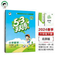 53天天练 小学数学 六年级下册 BJ 北京版 2024春季 含测评卷 参考答案 【数学】天天练北京