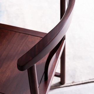 光明家具实木餐椅新中式餐厅椅子 4302S 4302S椅子 两把