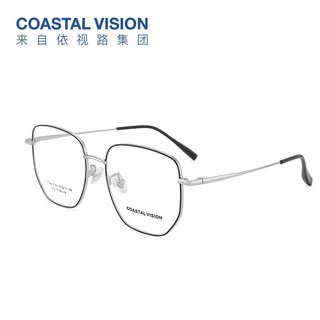 essilor 依视路 钻晶A4系列 1.60防蓝光镜片+多款钛架可选　