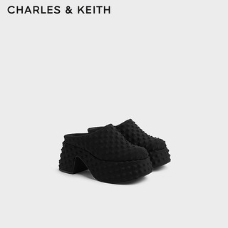 CHARLES&KEITH X Chet Lo系列厚底穆勒鞋拖鞋CK1-80920030-1