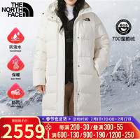 The North Face北面羽绒服女装  运动户外保暖700蓬鹅绒连帽外套女 81SAN3N XL