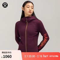 lululemon丨Scuba 女士拉链连帽衫 *新年款 LW4CEOS 红褐色 16