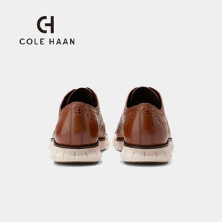 colehaan/歌涵 男鞋牛津鞋 24年春季布洛克雕花休闲皮鞋男C39602 棕色-C39602 40