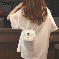 抖音超值购：Vinistyle 薇妮 Viney真皮包包女包斜挎2023新款轻奢小方包高级感生日礼物送女生