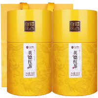 八百秀才 英德红茶茶叶广东特产一级功夫红茶大份量口粮茶罐装500g