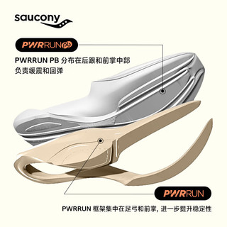 索康尼（SAUCONY）男跑鞋 24春坦途稳定支撑运动鞋训练缓震耐磨透气跑步鞋 TEMPUS坦途/广州城市特别款 42 码