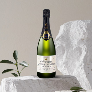 LOUIS AUGER旋钻天然型香槟起泡酒750ml*1法国葡萄酒