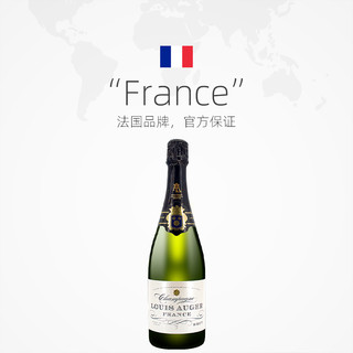 LOUIS AUGER旋钻天然型香槟起泡酒750ml*1法国葡萄酒