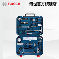 BOSCH 博世 家用五金工具箱木工维修多件组套108件套多功能家庭工具套装