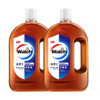 Walch 威露士 消毒液1L*2瓶/衣物家居硬表面除菌祛异味多用途
