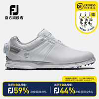 FootJoy高尔夫球鞋女士专业竞技Pro/SL无钉款golf运动鞋FJ防泼水运动鞋子 白-98137 7.5=38.5码