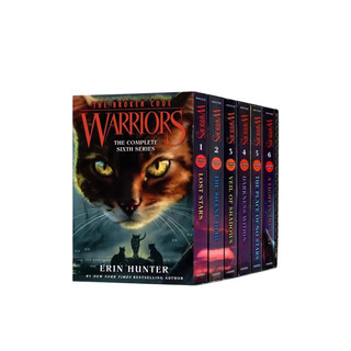 Warriors A Vision of Shadows 猫武士七部曲 6册套装 青少年奇幻小说  猫武士第7部