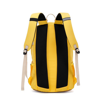 国家地理 双肩包 户外旅行包 防泼水背包 15.6英寸笔记本电脑包 黄色