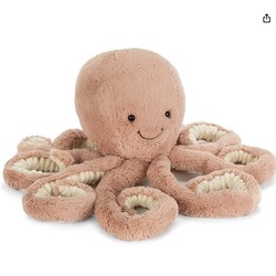 jELLYCAT 邦尼兔 Odell章鱼填充动物 中号