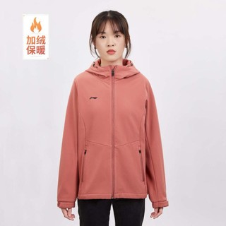 限尺码：LI-NING 李宁 秋冬运动外套女子训练运动卫衣开衫长袖休闲运动风衣