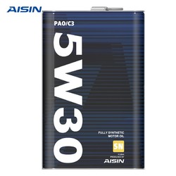 AISIN 爱信 5W-30 SN级 PAO类全合成基础油 4L