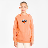 DECATHLON 迪卡侬 NBA长袖儿童春秋款卫衣上衣秋装运动套头橙色123/130CM-4994247