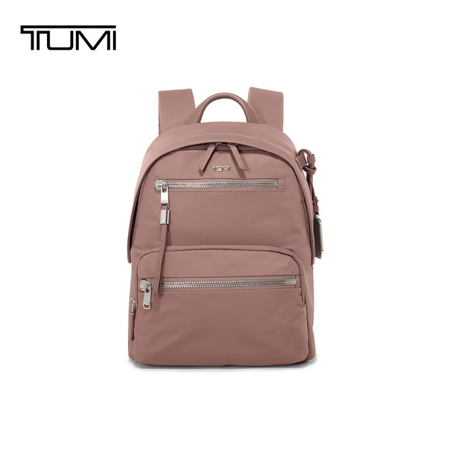 移动端、京东百亿补贴：TUMI 【防泼抗污】Denver双肩通勤包轻量能装12寸电脑出行女背包0196603LTM