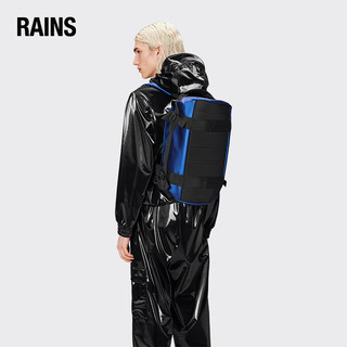 RAINS 旅行包防水挎包男女手提包背包 Texel Duffel Bag Mini W3 黑色