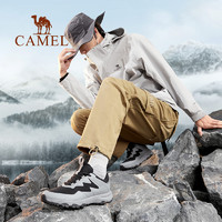 88VIP：CAMEL 骆驼 户外登山鞋男士2024新款低帮透气运动防水防滑户外轻便徒步鞋