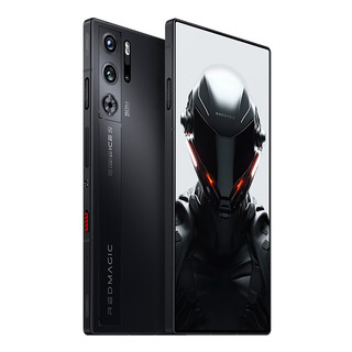 努比亚（nubia）红魔9 Pro+全面屏下游戏手机 16GB+256GB暗夜骑士 骁龙8Gen3 165W快充 5500mAh【散热Pro套装】