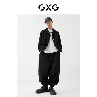 GXG 男装商场同款翻领夹克 22年春季新品 趣味谈格系列