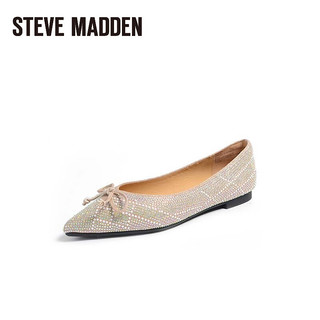 史蒂夫·马登 STEVE MADDEN/思美登2024春夏新款浅口尖头平底舒适蝴蝶结单鞋女 HAZELA