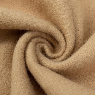 羊毛围巾女秋冬100%绵羊毛加厚保暖围巾披肩新年红品
