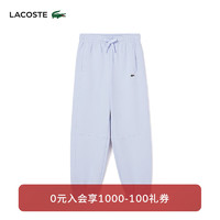 LACOSTE法国鳄鱼女装24春季时尚简约休闲运动裤长裤XF0761 J2G/婴儿蓝 34/155