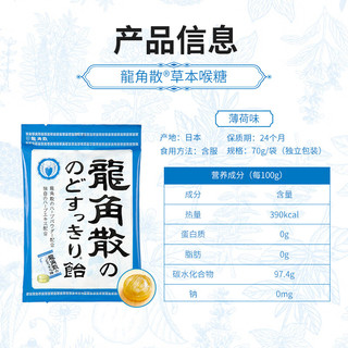 龙角散喉咙嗓子草本润喉糖300g年货糖果婚庆喜糖送老师长辈日本 润喉糖果4袋300g