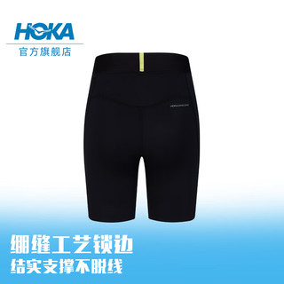 HOKA ONE ONE女款春夏6英寸紧身裤 NOVAFLY 6 KNIT SHORT 舒适 黑色