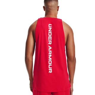 安德玛 官方奥莱UA 男子针织透气无袖T恤跑步健身训练篮球运动背心