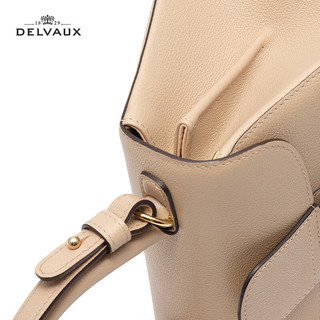Delvaux24春夏包包女斜挎单肩包迷你手提包Brillant mini系列 春节 季风棕