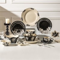 摩登主妇 摩罗影像复古陶瓷餐具碗盘碟家用2023新款高级感餐盘饭碗