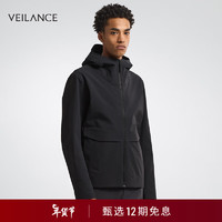 ARC’TERYX始祖鸟 VEILANCE QUARTIC JACKET 防风 男子 软壳夹克 Black/黑色 L