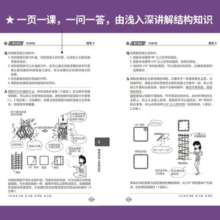 图解钢筋混凝土结构和钢结构入门 原口秀昭 图解建筑知识问答系列 建筑图册零基础入门书籍 建筑模型