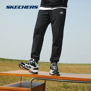 Skechers斯凯奇束脚裤休闲修身显瘦男士运动长裤