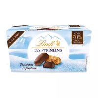 88VIP：Lindt 瑞士莲 法国进口冰山雪融70%可可夹心黑巧克力175g零食喜糖