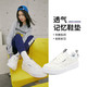 SKECHERS 斯凯奇 撞色拼接女板鞋 149917